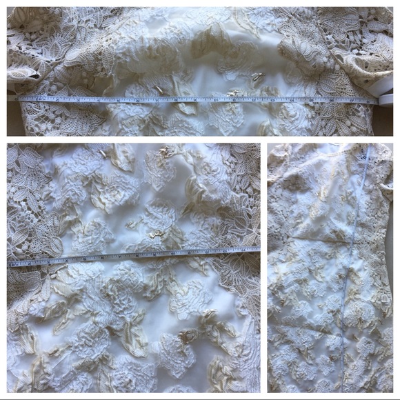 Elie Tahari Women’s Larsa Dress Sz 10 Cream NWT - Picture 8 of 8